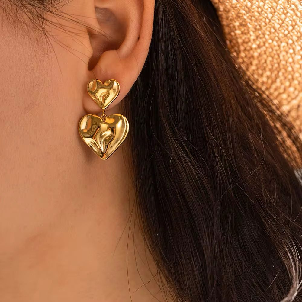 Aretes Corazón Gala