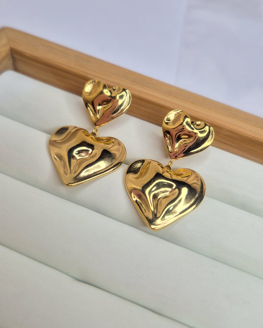 Aretes Corazón Gala