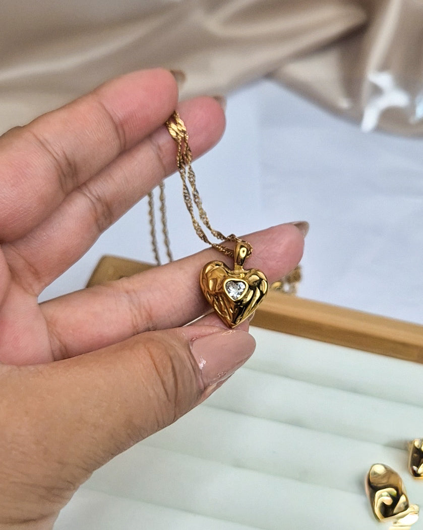 Collar Corazón Sole