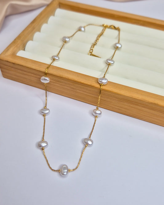 Collar Perlas Mia